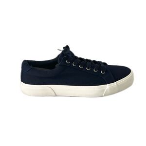 New Republic Bowery Low TopMen’s Navy Blue White Casual Sneakers Size 10.5
